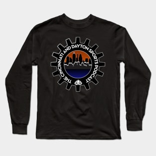 The Cincinnati and Dayton Sports Podcast Logo (December 2023) Long Sleeve T-Shirt